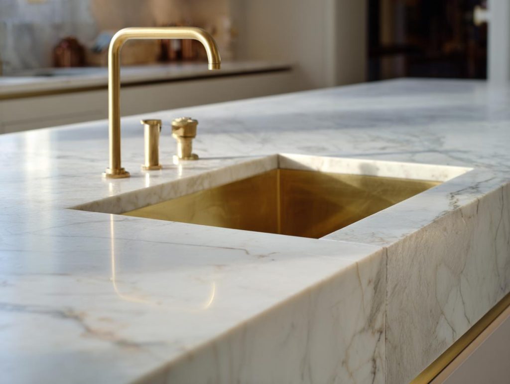 marble kitchen platform material white kitchen platform top material options