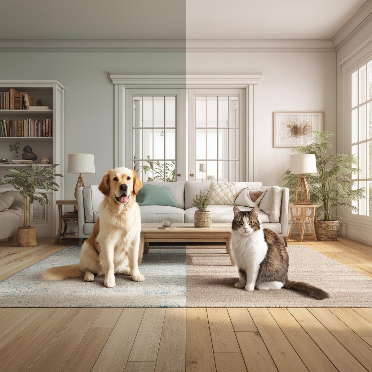 Pet-Friendly Living Room Design Ideas