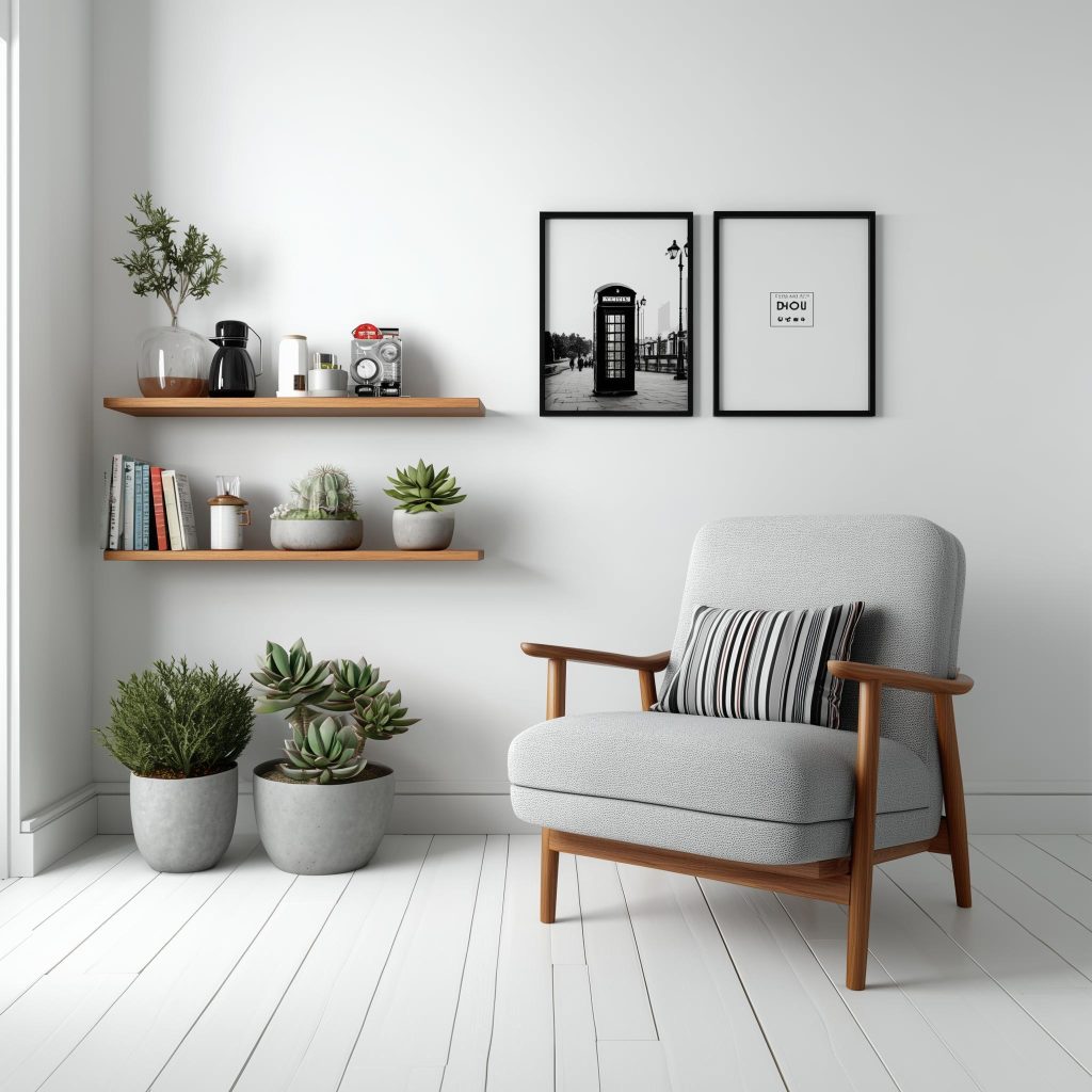 `How to decorate a living room corner with modern decor ideas`
