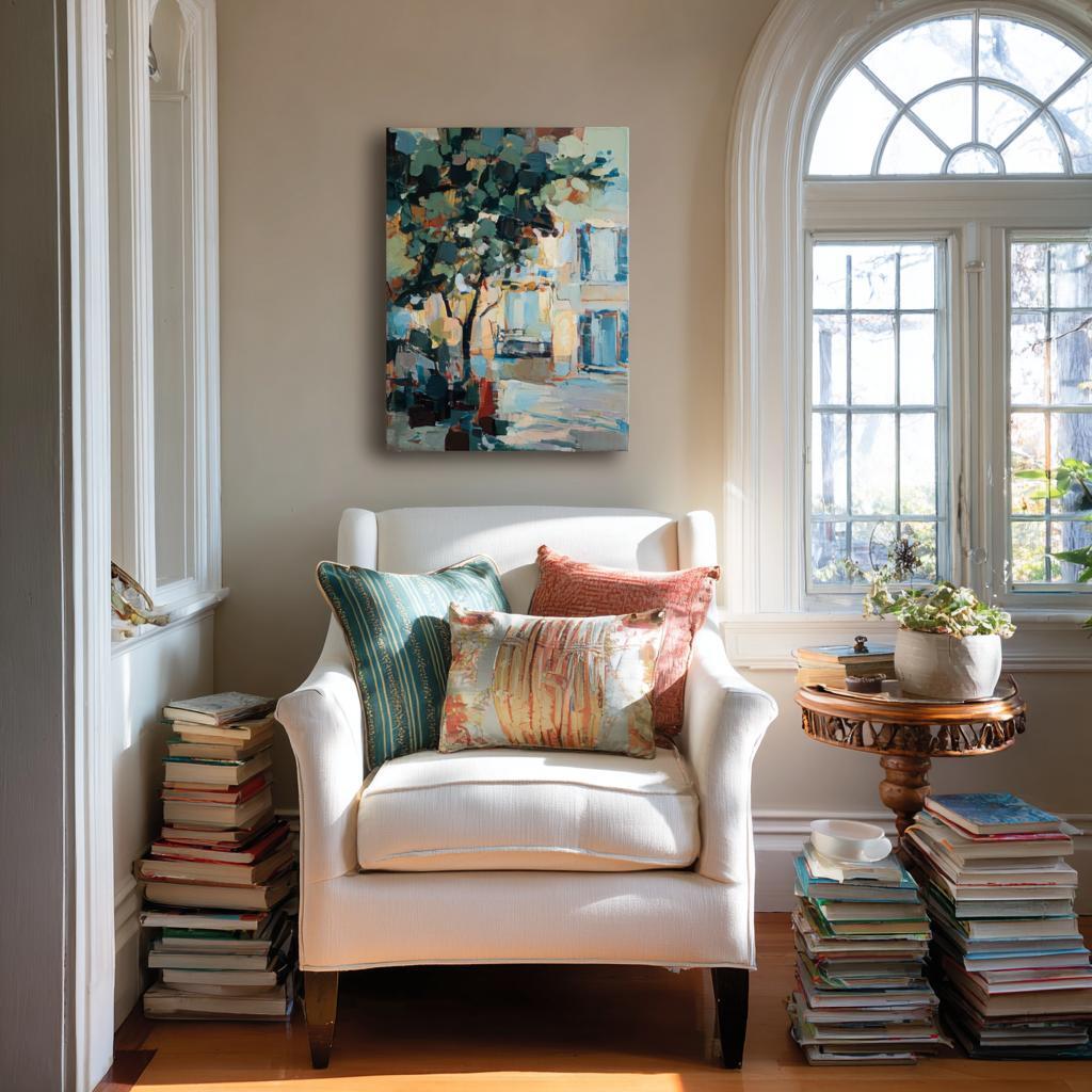 `Cozy living room corner decor with modern setup ideas`