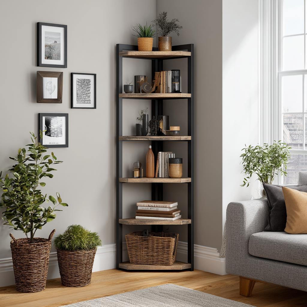 Modern living room decor with indoor plants styling ideas