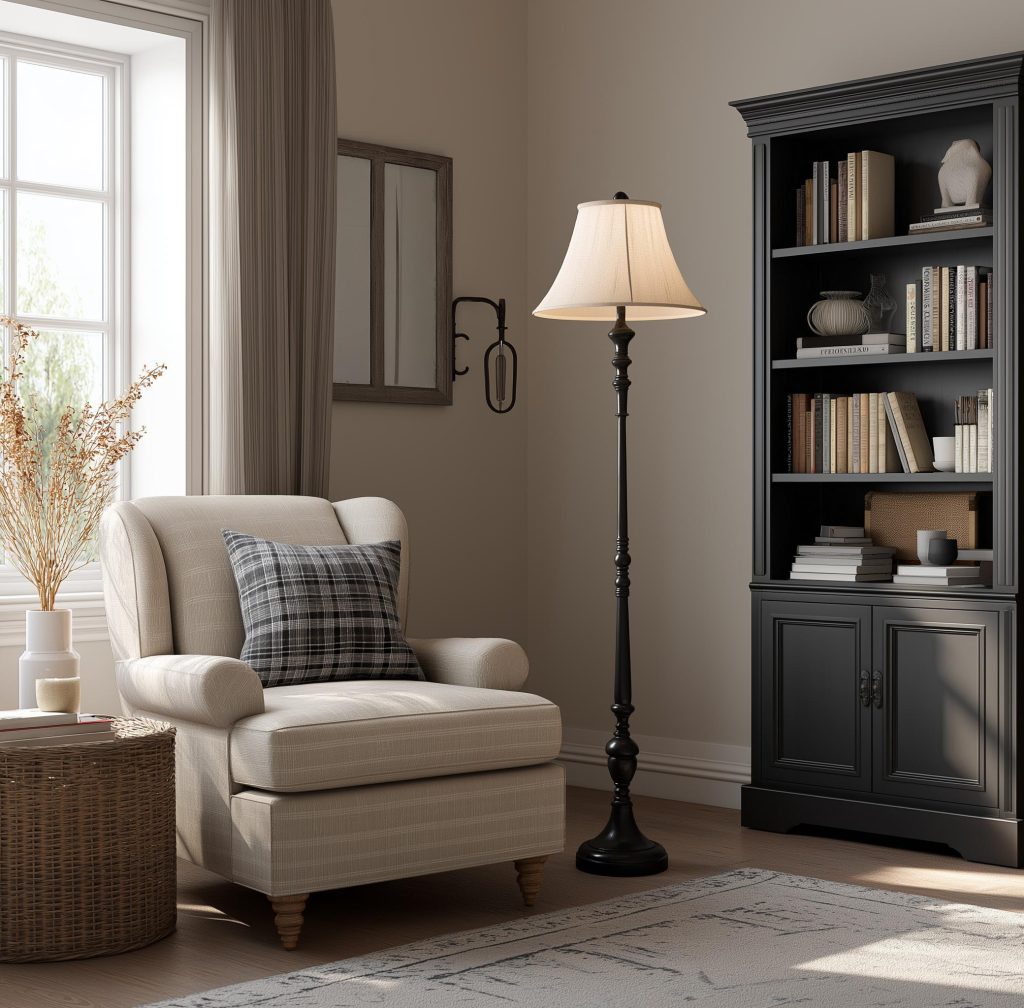 Small living room corner decoration with space-saving decor ideas