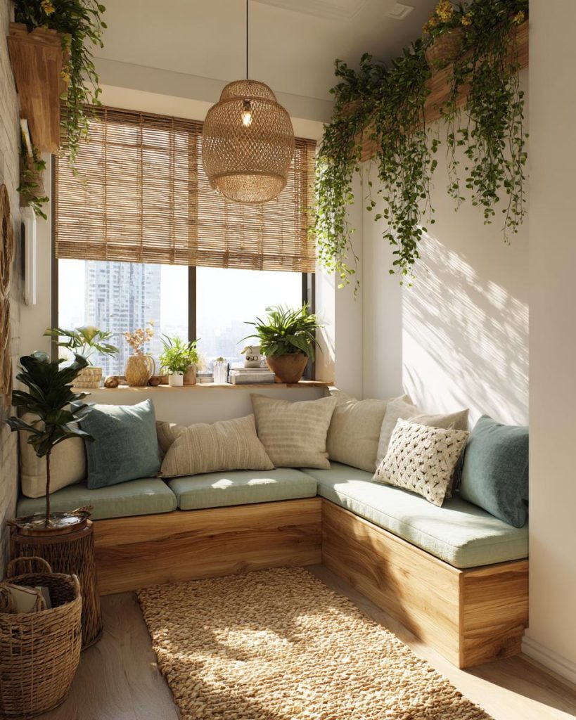Modern living room with cozy seating decorating ideas