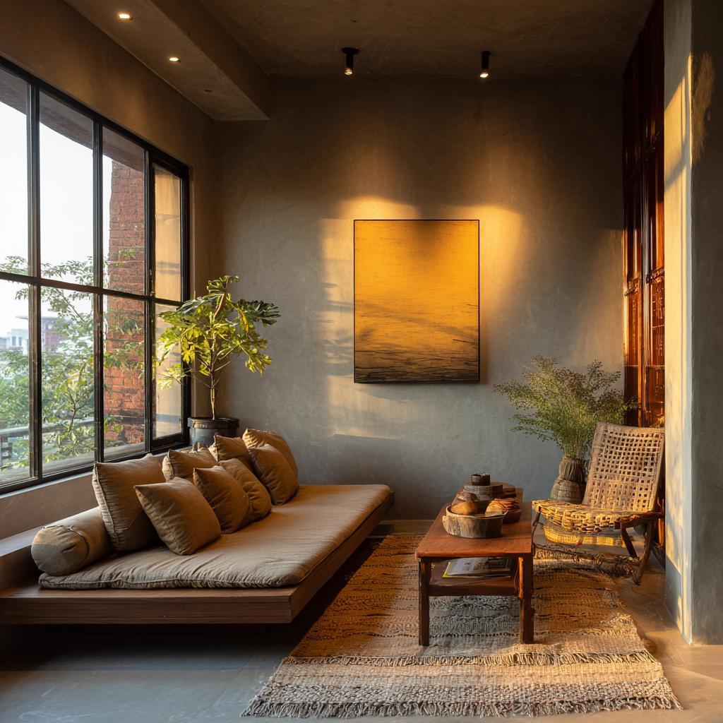  Local materials cane earthy Kolkata interior design trends