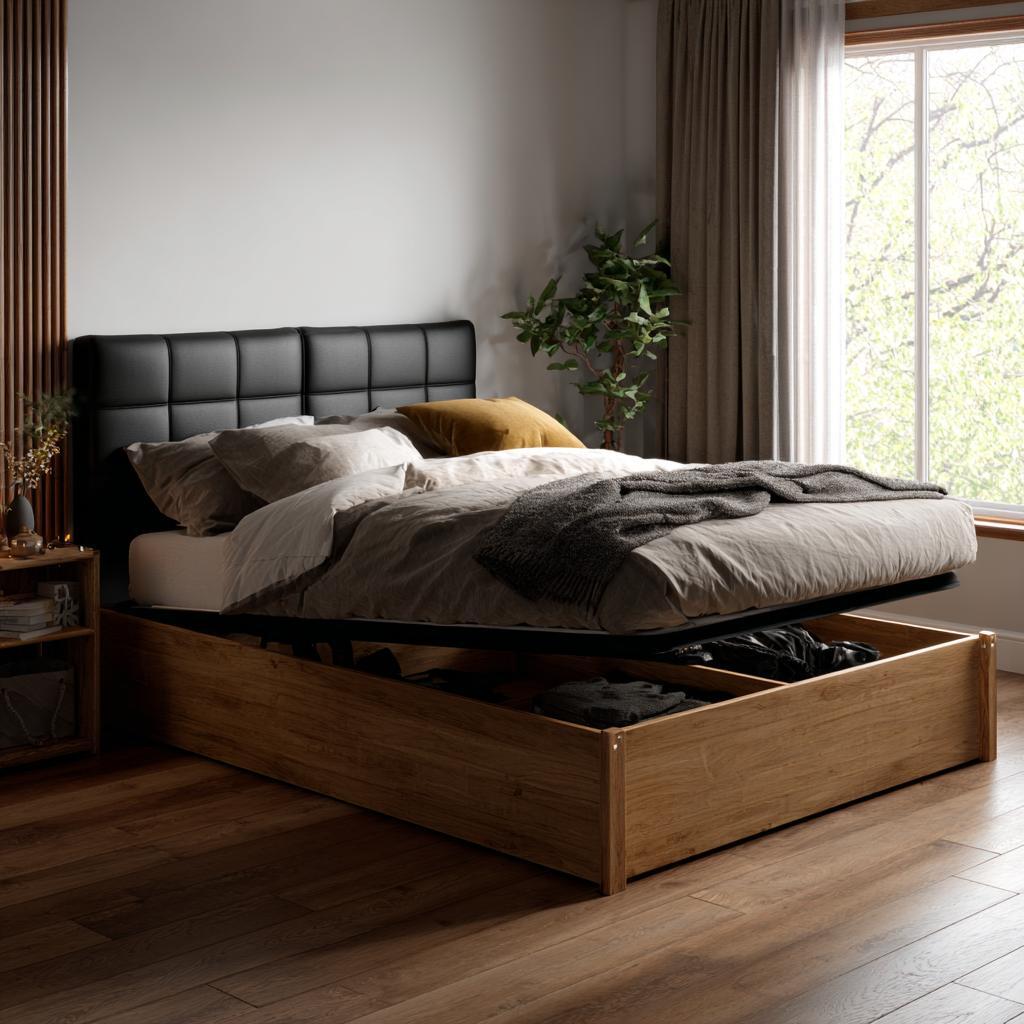 Under-bed storage drawer small bedroom organisation ideas