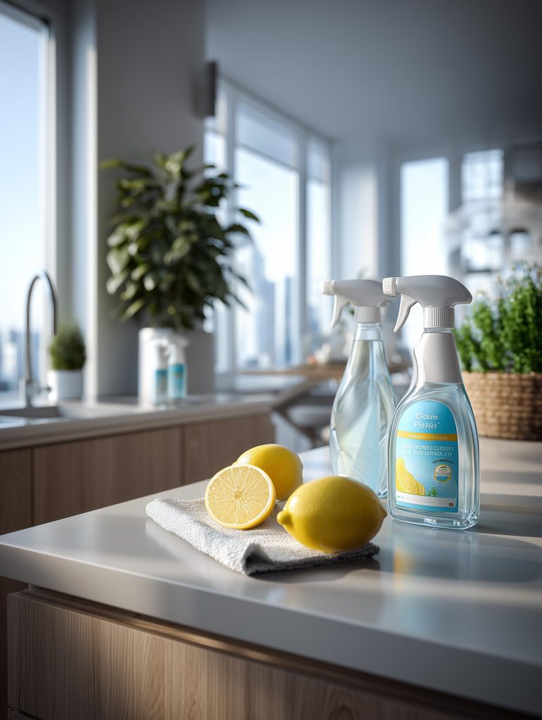  mild cleaner spray for modular kitchen cabinet cleaning