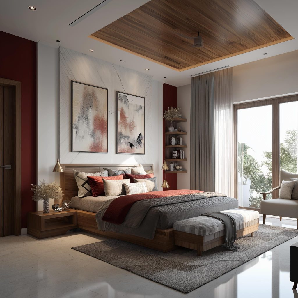 Master bedroom interior design cost 2 BHK Pune