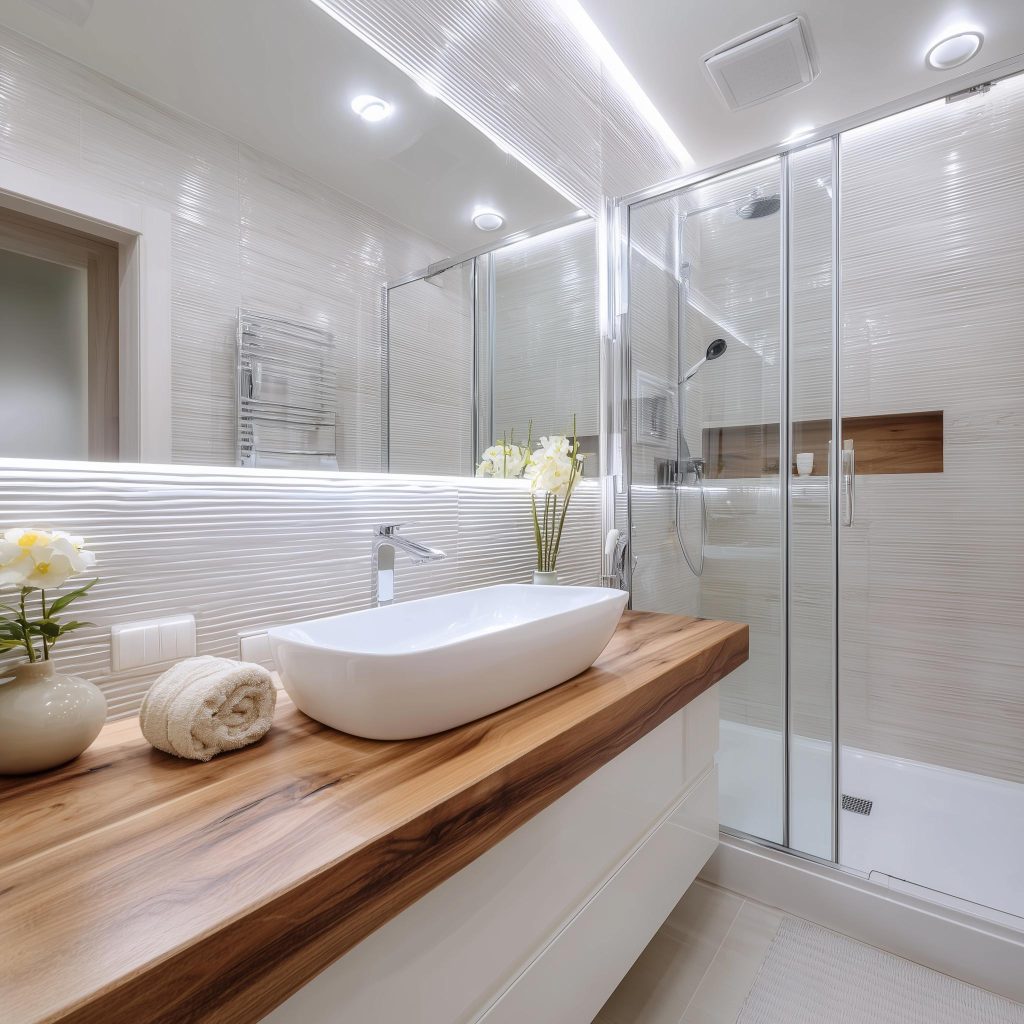 bathroom remodel cost factors vanity tiles fittings India