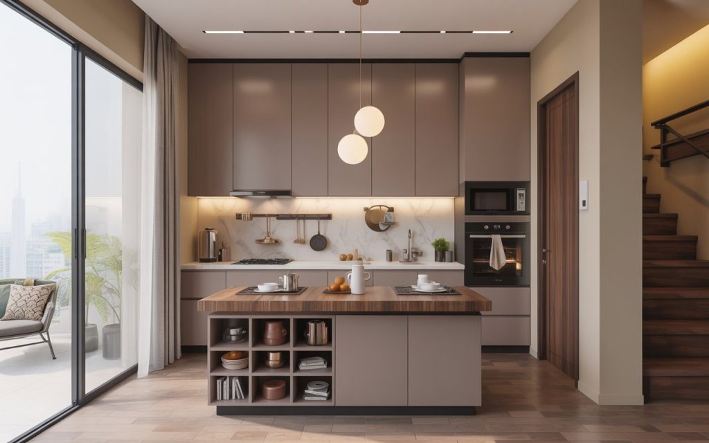 kitchen island dining table with storage