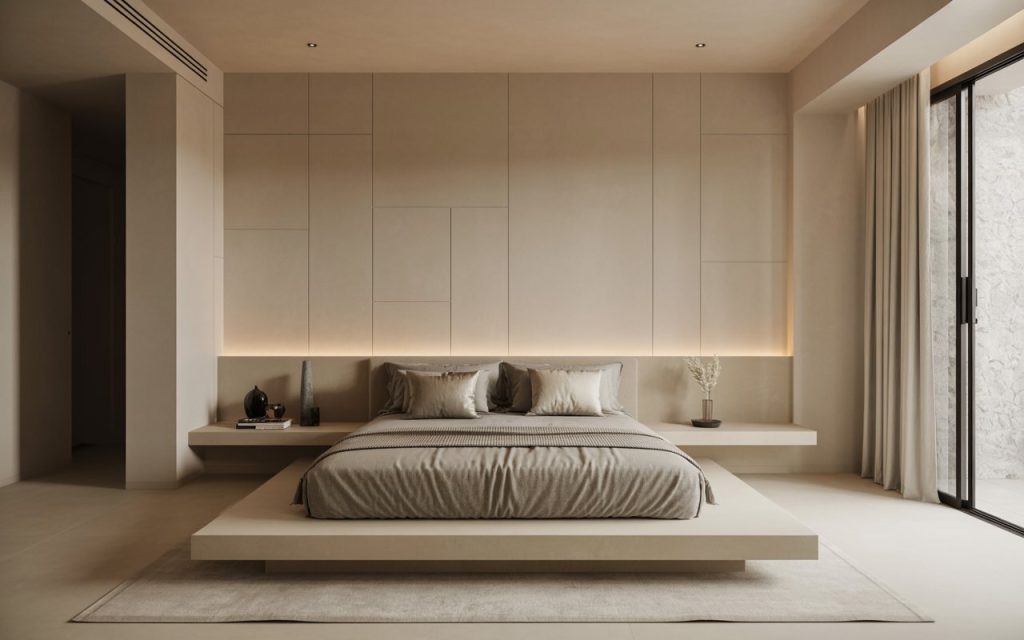 low floor bed design minimalist platform bedroom