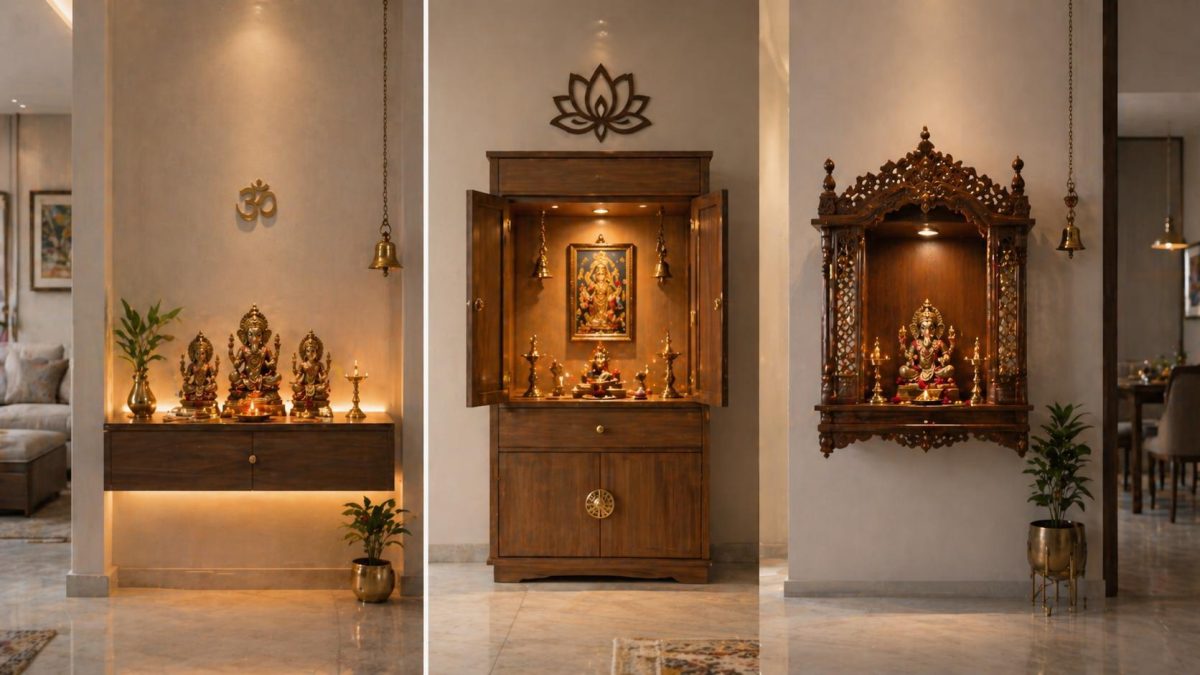 8 Elegant home altar design Ideas for Compact Spaces