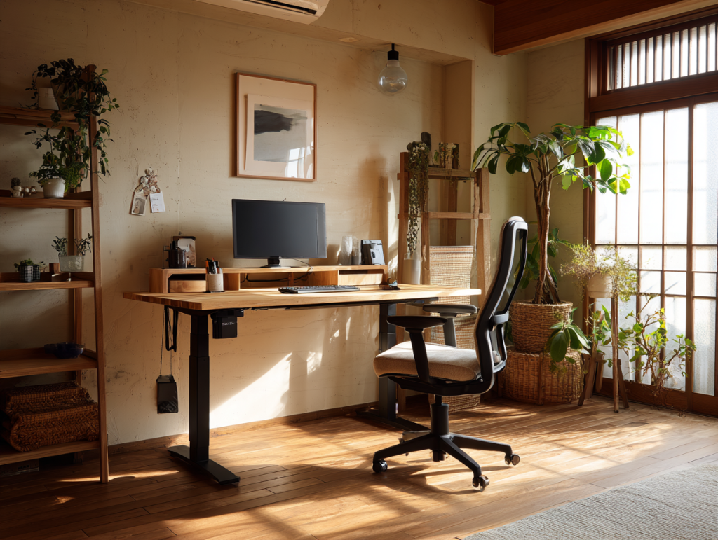 ergonomic study table height adult workstation posture