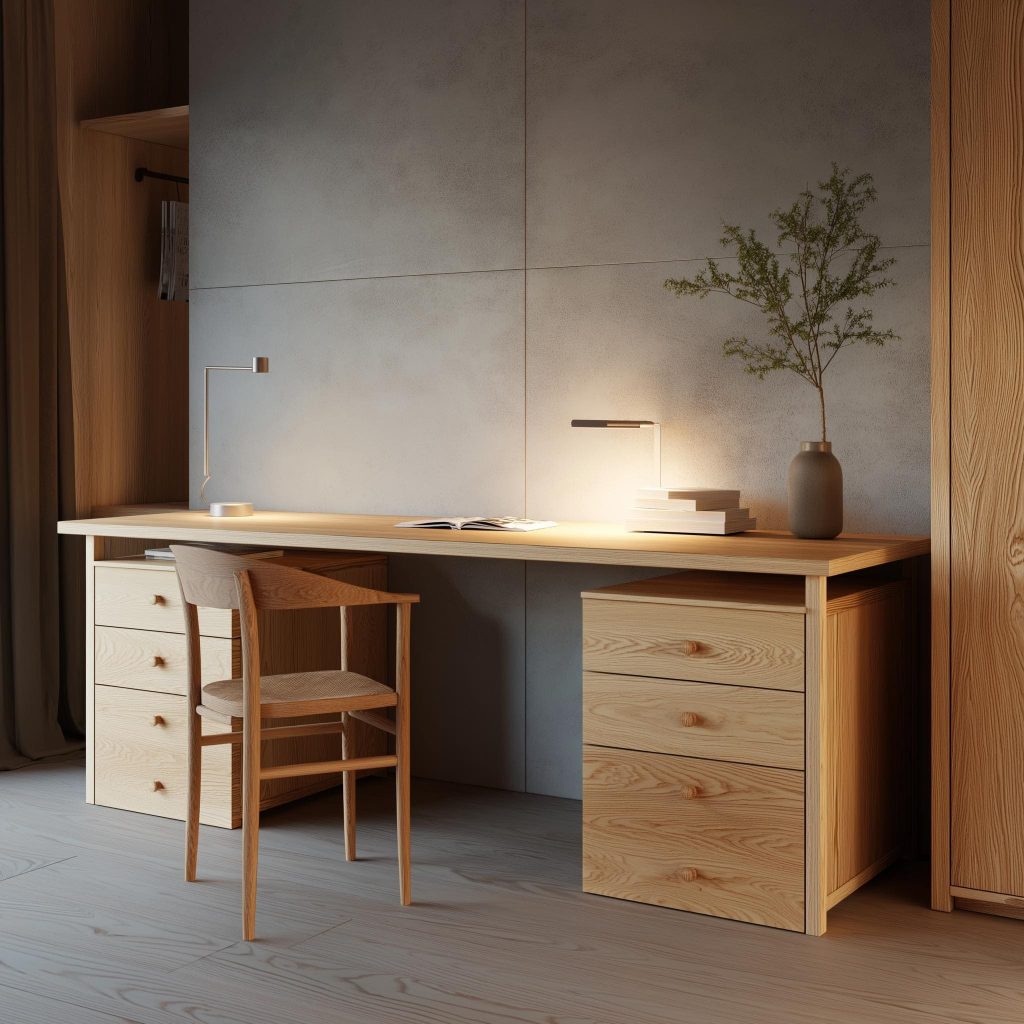 Termite resistant engineered wood furniture India desk