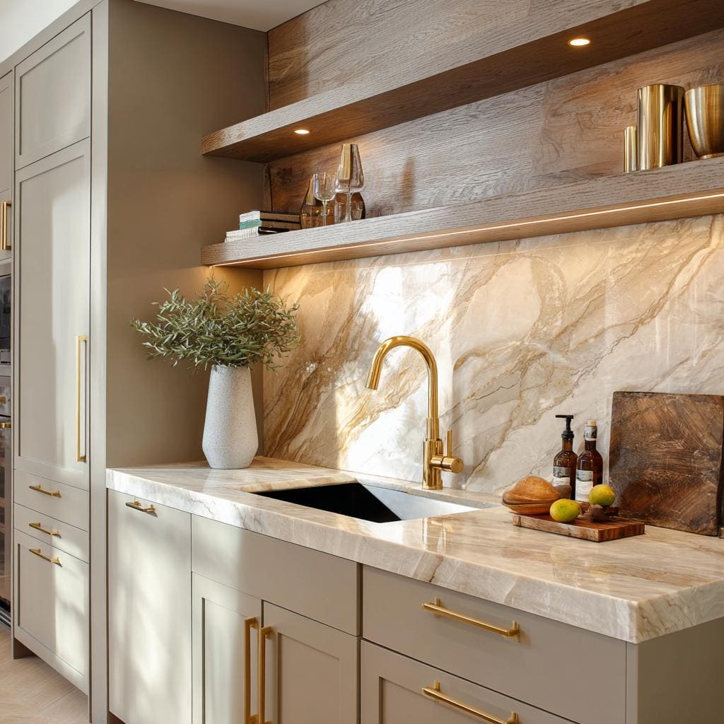 PVC marble sheet kitchen backsplash India