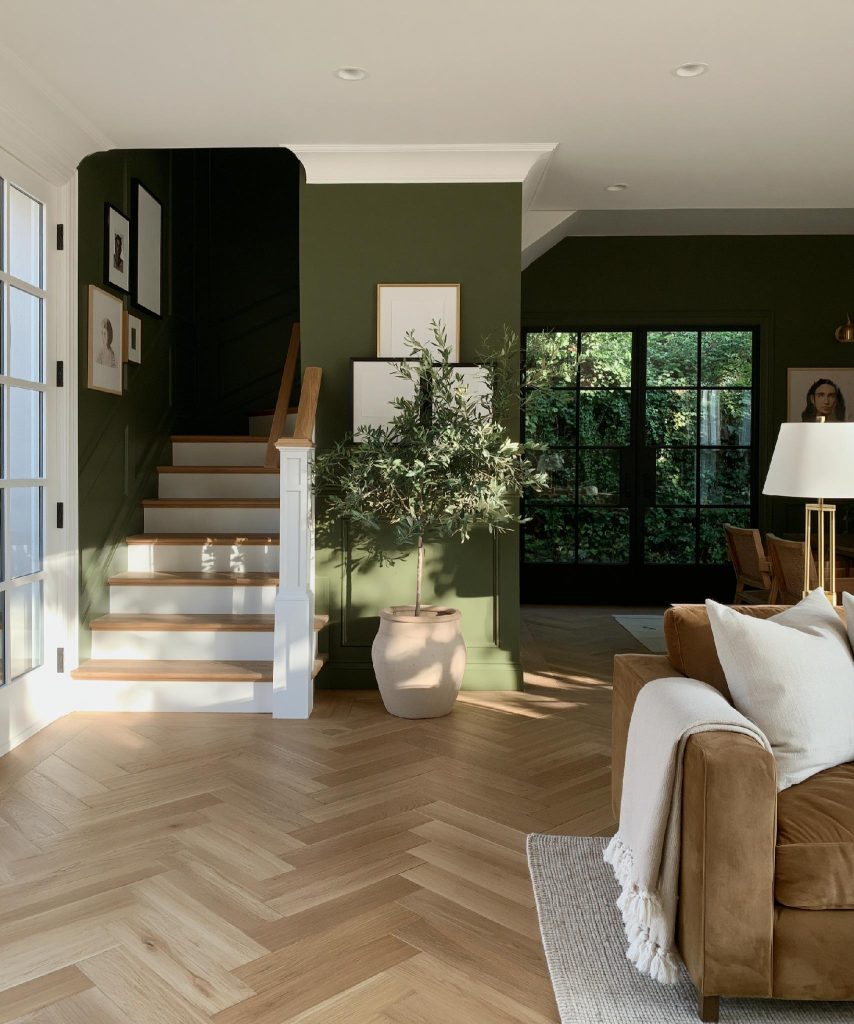  Straight duplex staircase design hallway India