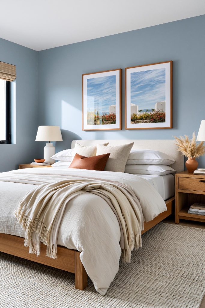  Matching coastal photo prints bedroom wall art design