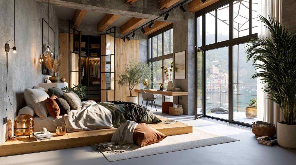 Walk-in wardrobe ideas small bedroom