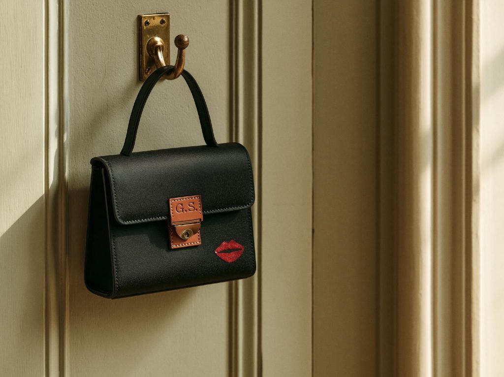 Space saving handbag storage hook