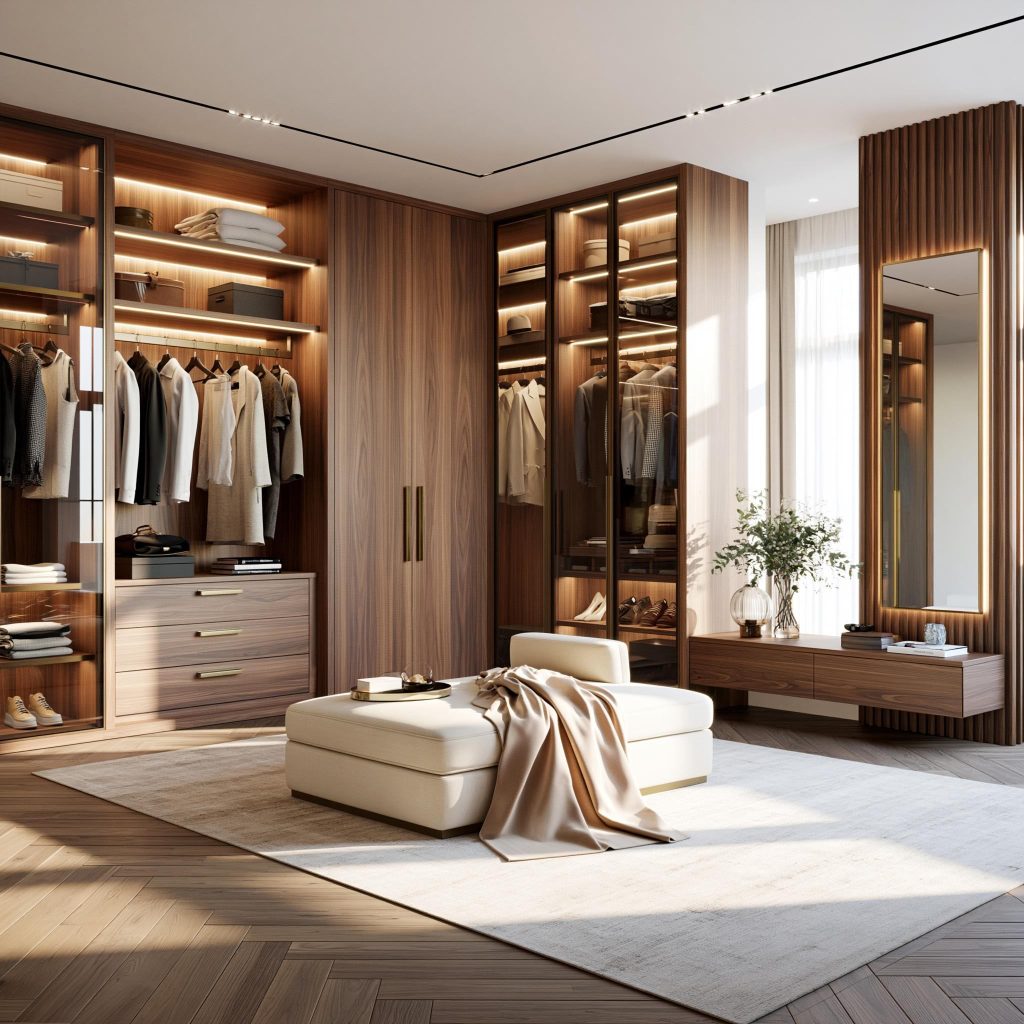  Master wall wardrobe design walk-in