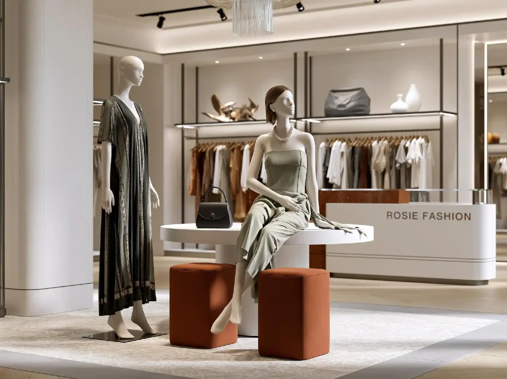  Boutique interior design brand identity display