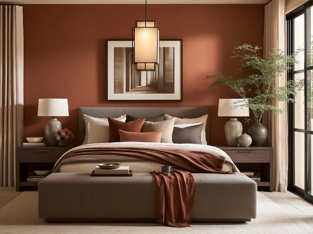 Bedroom chandelier idea with modern pendant light