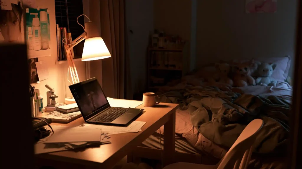  Bedroom lamp idea with desk task lighting