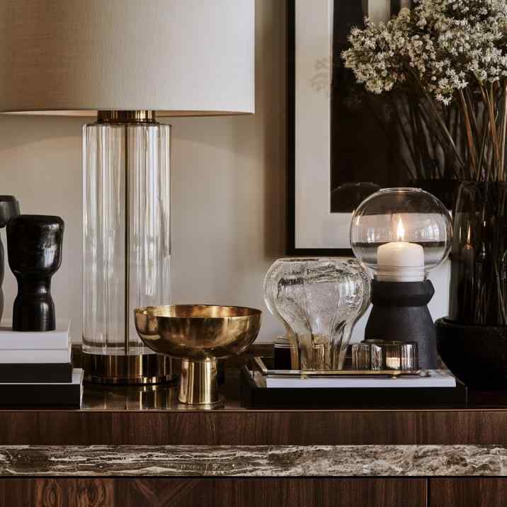Opulent home decor brass premium materials